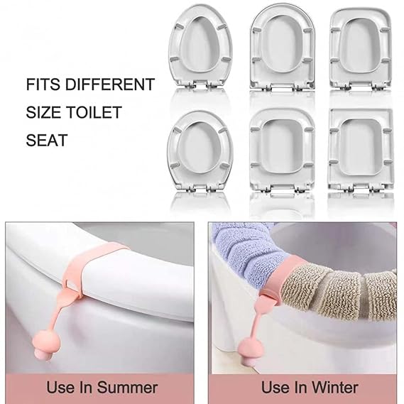 Silicone Toilet Seat Lifter Pack of 4