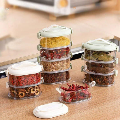 4 Layer Storage Spice Box (Pack of 1)